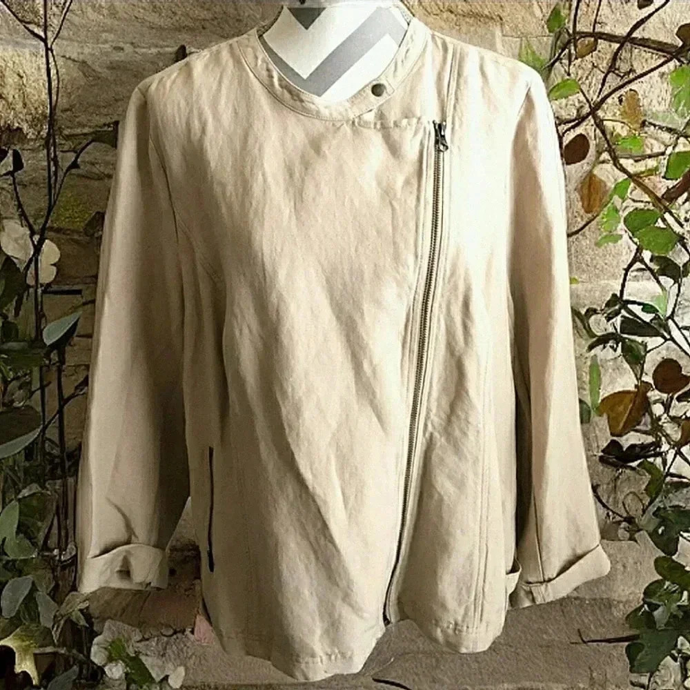 Linen  Jacket - Picture 2 of 6
